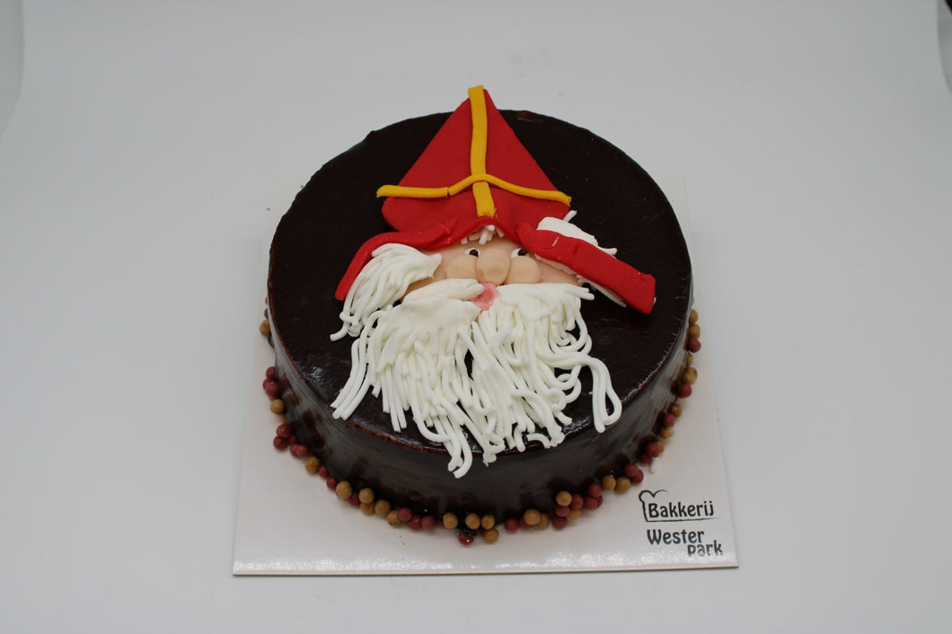 Chocolade taart sinterklaas