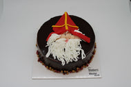 Chocolade taart sinterklaas